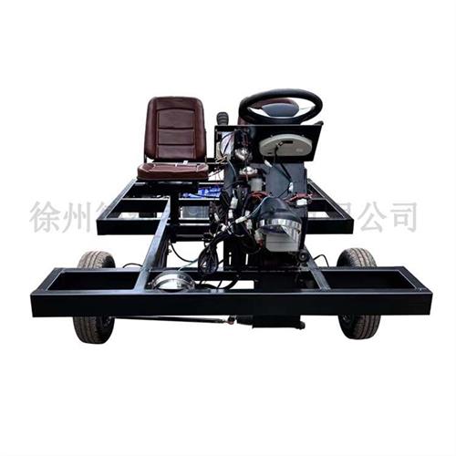 电动四轮载重餐车巡游花车货运车仓库运转车加重实心轮胎底盘