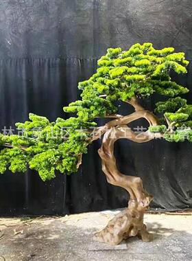 别墅绿色植物仿真树大型室外装饰仿真树庭院国风仿真景观树