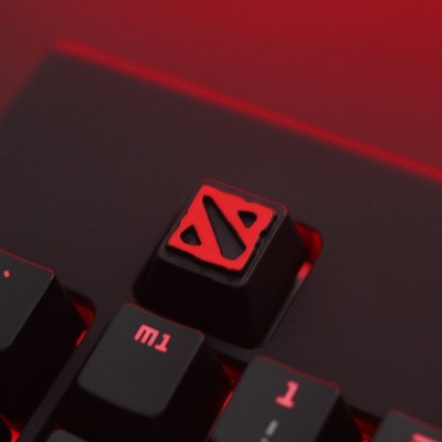 esc键帽akko键帽dotas2键帽个性透光英雄联盟金属键帽ikbc键帽diy