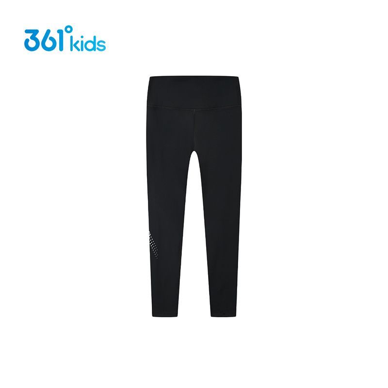361°女童裤子儿童紧身裤薄款2025新款中大童长裤瑜伽休闲裤