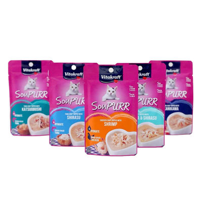 【24包起】德国Vitakraft卫塔卡夫猫零食湿粮猫咪餐包50g泰国进口