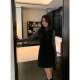 黑色法式 Maven Lin 轻奢小香风背心裙女2025高端气质高级感连衣裙