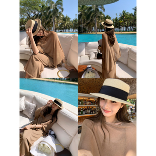 气质不规则披肩斗篷上衣女吊带连衣裙两件套 清冷千金 Maven Lin