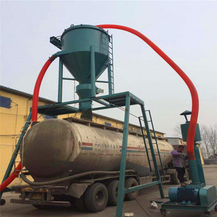 大型环保粉煤灰气力输送机管道输送气力吸粮机吸料机