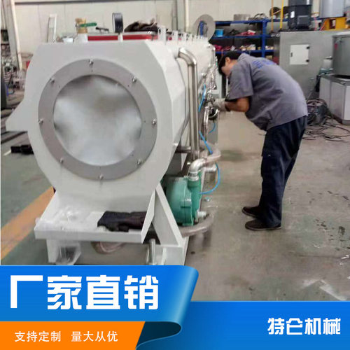 厂家直供pe管材冷却真空定型箱pp冷却挤出定型水箱真空定型生产线
