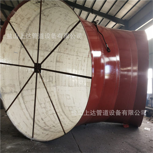 沧州排水用大口径对焊钢制Q235B弯头DN1000 90度长半径双法兰弯头