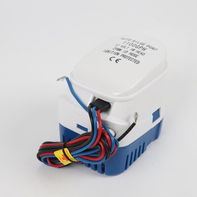 自动船用排水泵 直流潜水泵自动泵1100gph 750gph