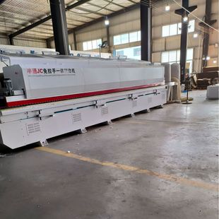 家具软成型封边机J型c型半通免拉手封边机 橱柜门拉手封边机