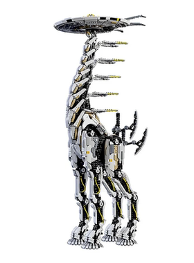 MOC地平线零之曙光巨型版长颈鹿模型积木收藏玩具成人儿童礼物