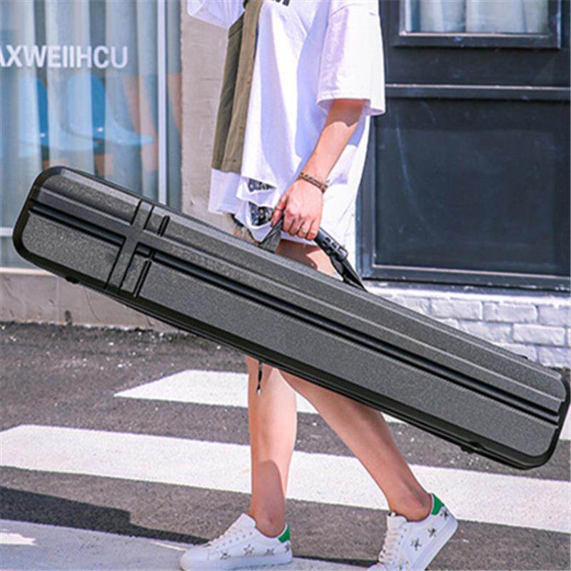 70/80/90/1.2/1.3米硬壳鱼竿包杆包ABS钓鱼包渔具包防水海竿包