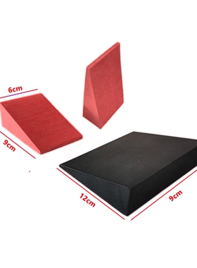 足楔楔形垫瑜伽普拉提辅助锻炼三角垫20度足部拉伸楔块
