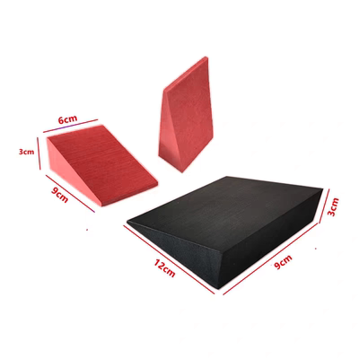 足楔楔形垫瑜伽普拉提辅助锻炼三角垫20度足部拉伸楔块