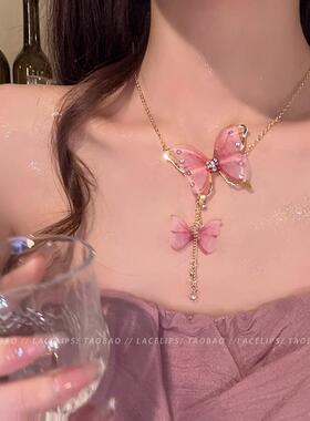 MaisonCleo蝴蝶锁骨链2026新款