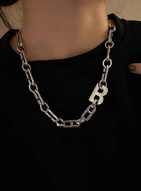 MaisonCleo复古港风链条锁骨链