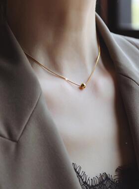 MaisonCleo小金豆锁骨链百搭