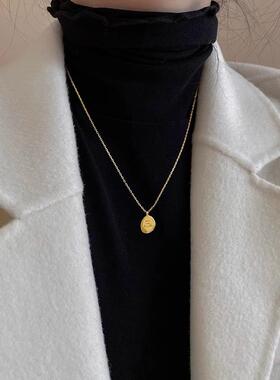 MaisonCleoS925纯银字母项链