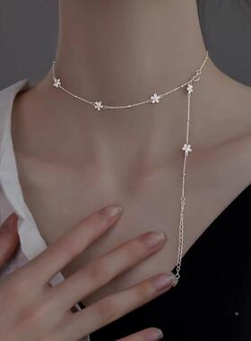 MaisonCleo925纯银圈圈花项链