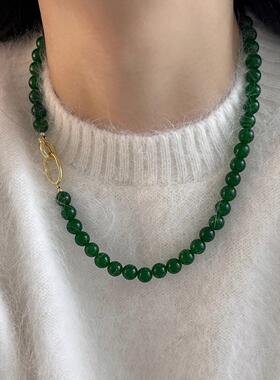 MaisonCleo新中式绿玉髓菠菜链