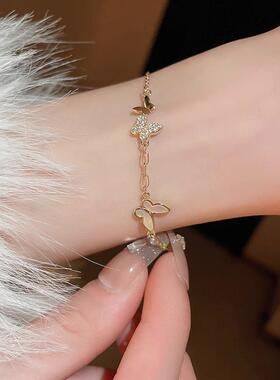 MaisonCleo贝母蝴蝶手链新款