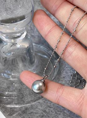 MaisonCleoS925银珍珠锁骨链