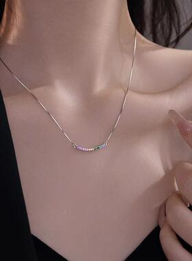 MaisonCleoS925银彩虹爱心项链