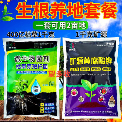 枯草芽孢杆菌400亿活菌数哈茨生根改土防病抗重茬农用微生物菌剂