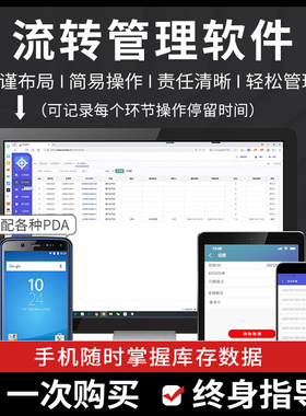 流转管理软件 移栈生产管理 仓储盘点终端 企业级智能终端货物动向查询