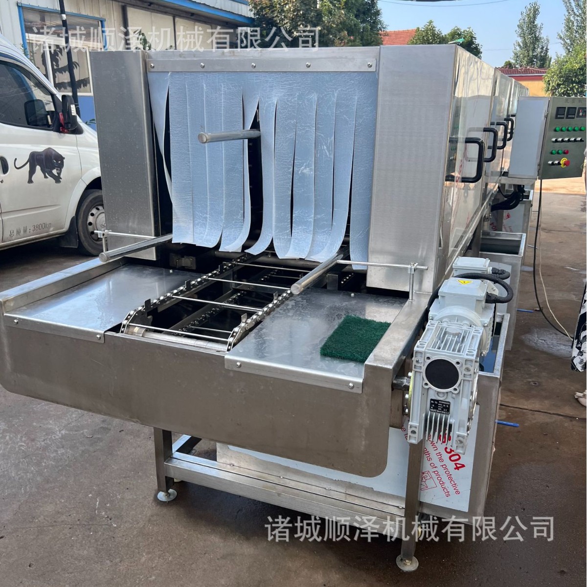 不锈钢高效蘑菇筐子清洗机 蔬菜筐子清洗设备