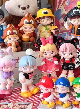 官方正版TOPTOYDORA米奇趣想时光盲盒潮玩手办摆件可爱女生礼物