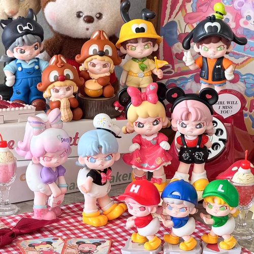 官方正版TOPTOYDORA米奇趣想时光盲盒潮玩手办摆件可爱女生礼物