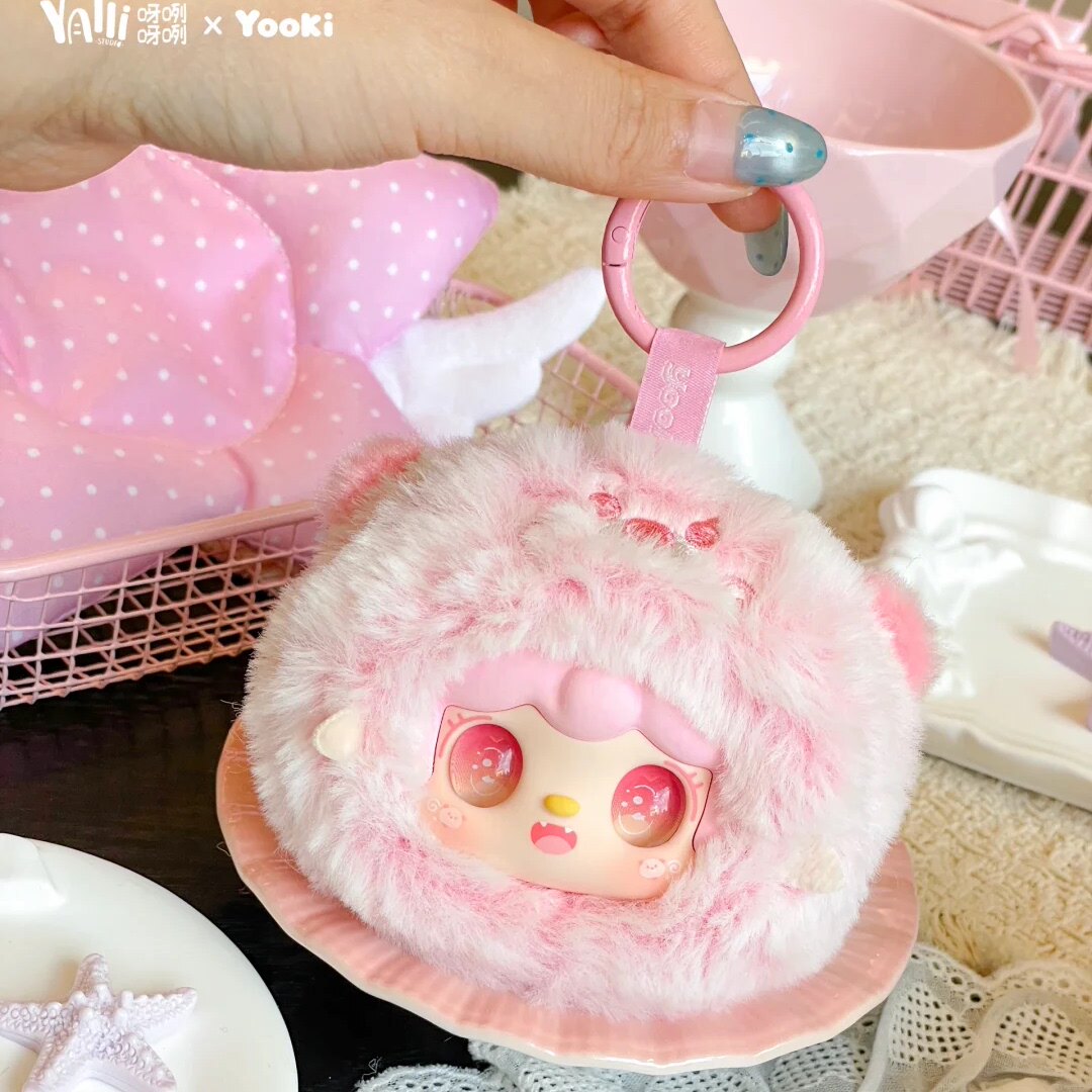 新品正版氧氧yooki海洋系列毛绒盲盒二代蓝调泡泡玩偶可爱挂件