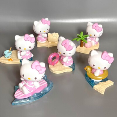 MINISO名创优品三丽鸥HelloKitty心动假日系列盲盒可爱摆件手办