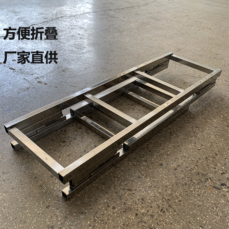 加厚不锈钢烧烤炉子支架烧鸟炉架子商用餐厅户外摆摊方便可折叠