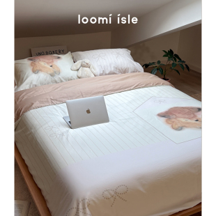 2025设计师款韩系高级小鹿全小众原创设计全棉四件套床单