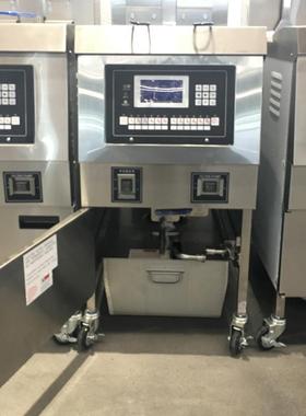 一喜商用OFE-H321L液晶单缸双筛油炸锅电热炸炉炸薯条滤油易操作