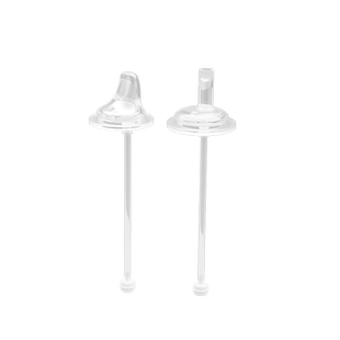 适配贝亲奶瓶配件直饮吸管鸭嘴奶嘴重力球第三代把手柄宽口径通用