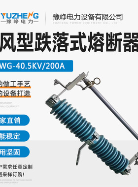 PRWG-40.5KV/100A 35KV户外高压陶瓷跌落式熔断器 HPRWG-35KV