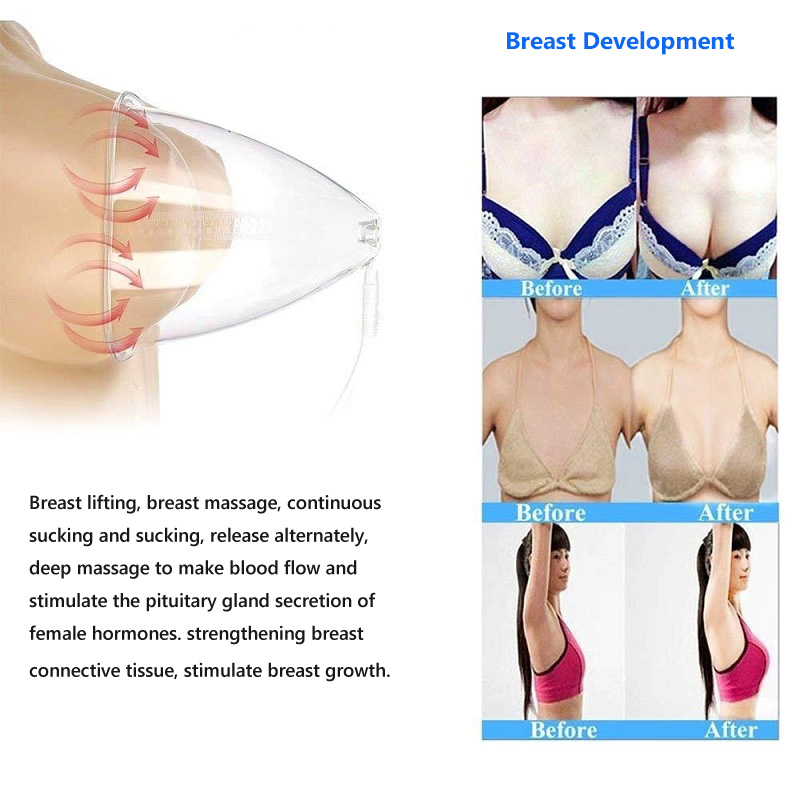 网红Vacuum Massage Breast Enlargement& Buttock Lifting Cupp