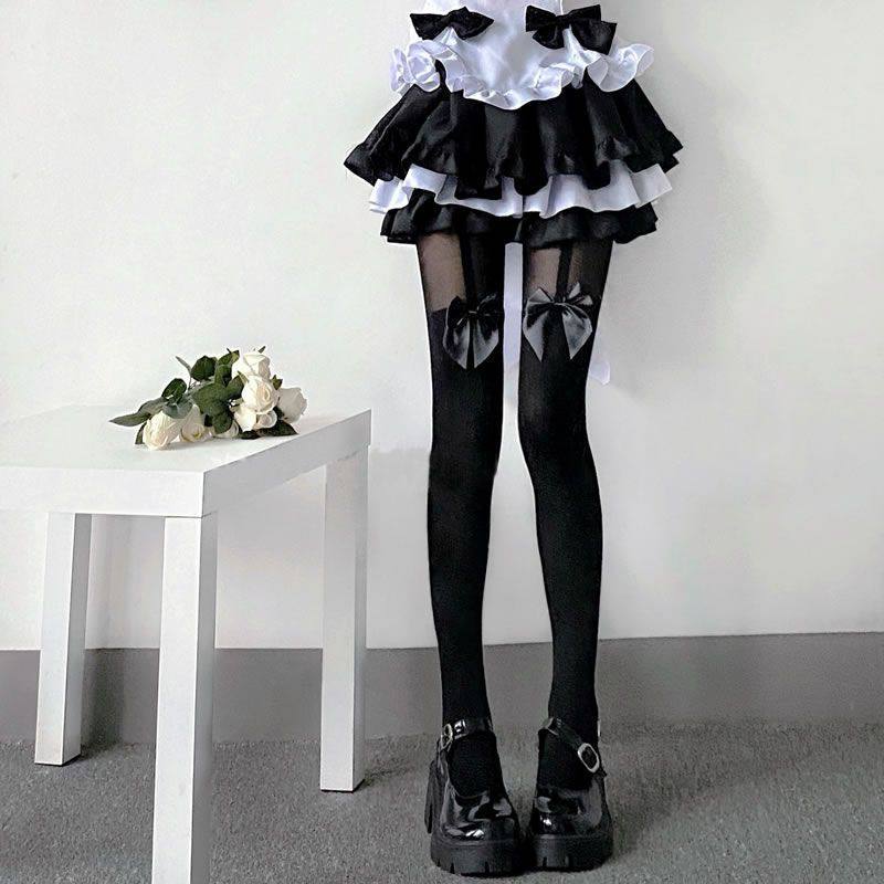 春夏假吊带丝袜裤袜女薄款拼接袜子女裤袜洛丽塔黑色连裤袜ins潮,女士内衣/男士内衣/家居服,连裤袜/打底袜,淘宝优惠券,粉丝福利购,淘宝优惠卷