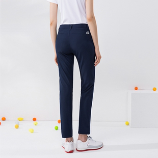高尔夫网球女装夏季长裤修身显瘦透气速干弹力golf女装运动裤女裤