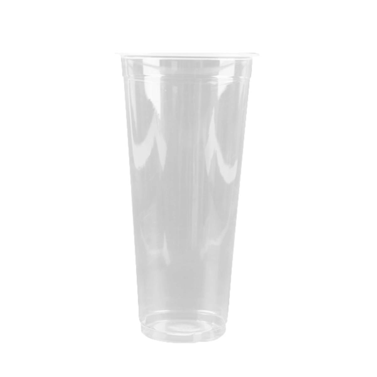 811 一次性塑料90口径420ml彩杯加厚网红珍珠奶茶果汁光杯1000只
