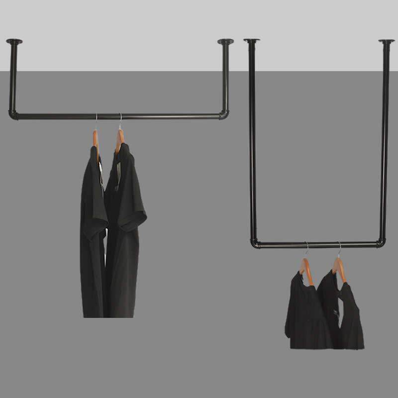 水管工业覆古loft吊架服装店衣架展示架男女装货架悬吊式天花板挂