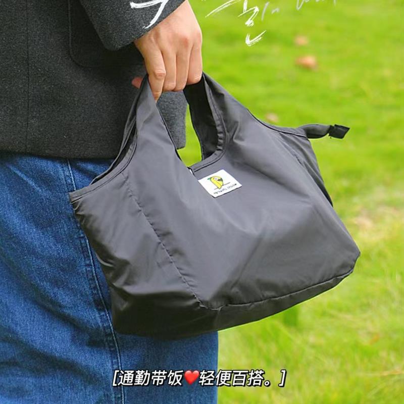 防水饭盒袋手提包手拎便当包铝箔大容量拉链保温加厚便携高颜值女