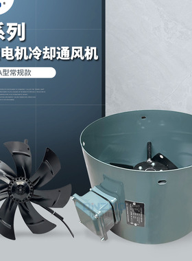 G-100A冷却风机变频电机用通风机G100电磁调速电机散热风扇185FTD