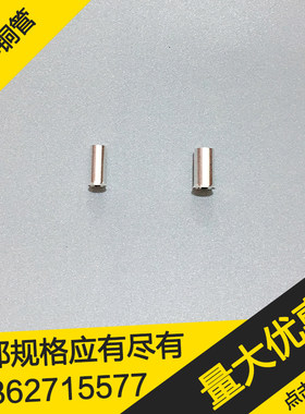 6平方EN6018紫铜针形管形插针线耳铜管管式裸端头铜管长度18mm