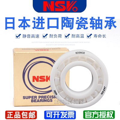 日本进口NWK氧化锆陶瓷轴承 6300 6301 6302 6303 6304 6305 CE