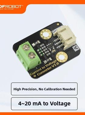 重力：电流电压模块（4~20Ma）工业传感器适配器板Sen0262自动操