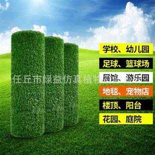 整卷工程围挡假草皮人造仿真草坪地毯幼儿园户外假草坪垫子