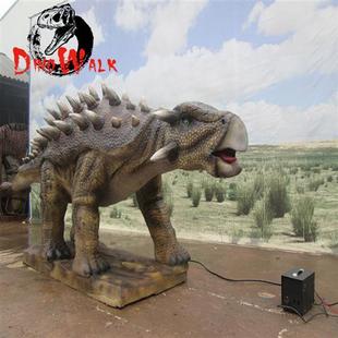 仿真甲龙模型展览机械电子恐龙自贡厂家逼真广场公园摆设游乐互动