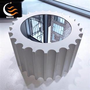 玻璃钢创意座椅北欧现代简约桌椅组合商场写字楼休闲区等候休闲椅